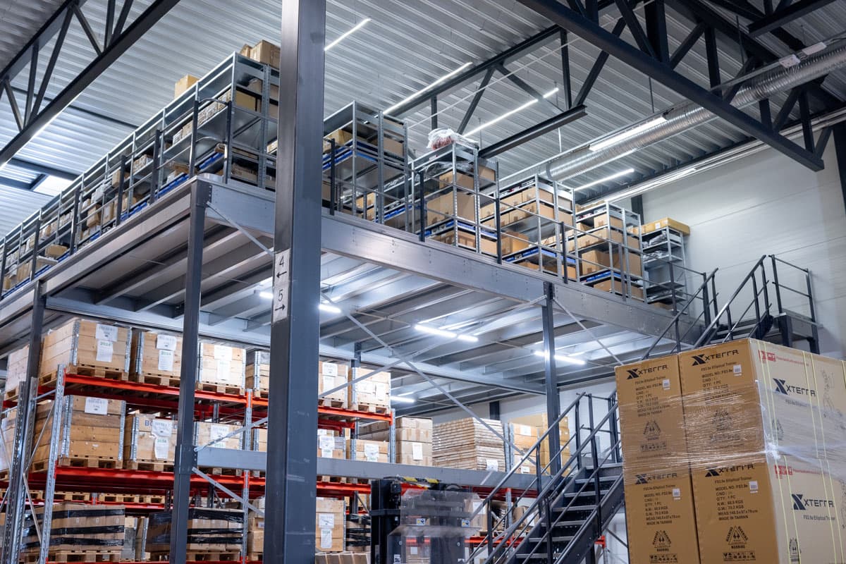Warehouse solution based on the customer's needs