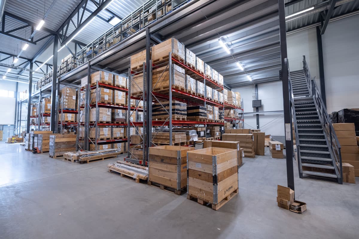 An already full warehouse required precise planning