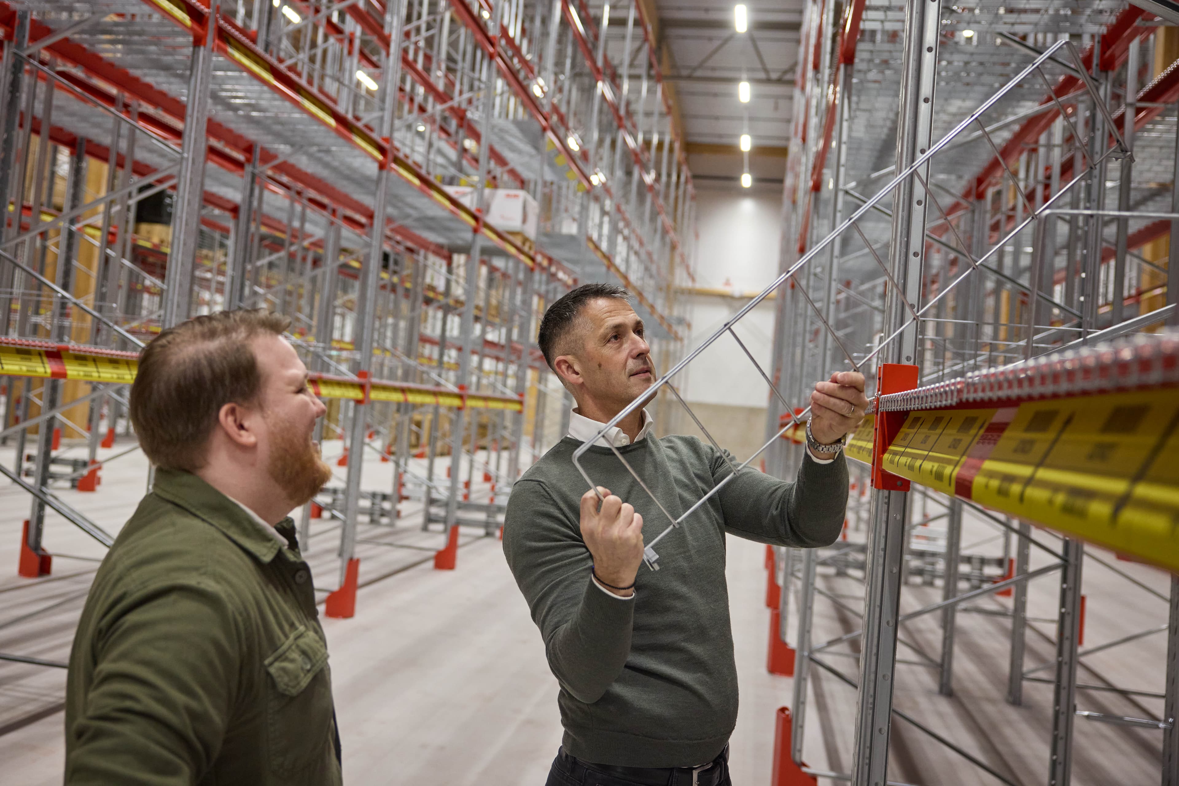 Flexible storage solution was crucial