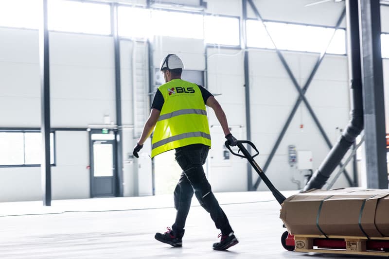 BLS installation team exceeds expectations